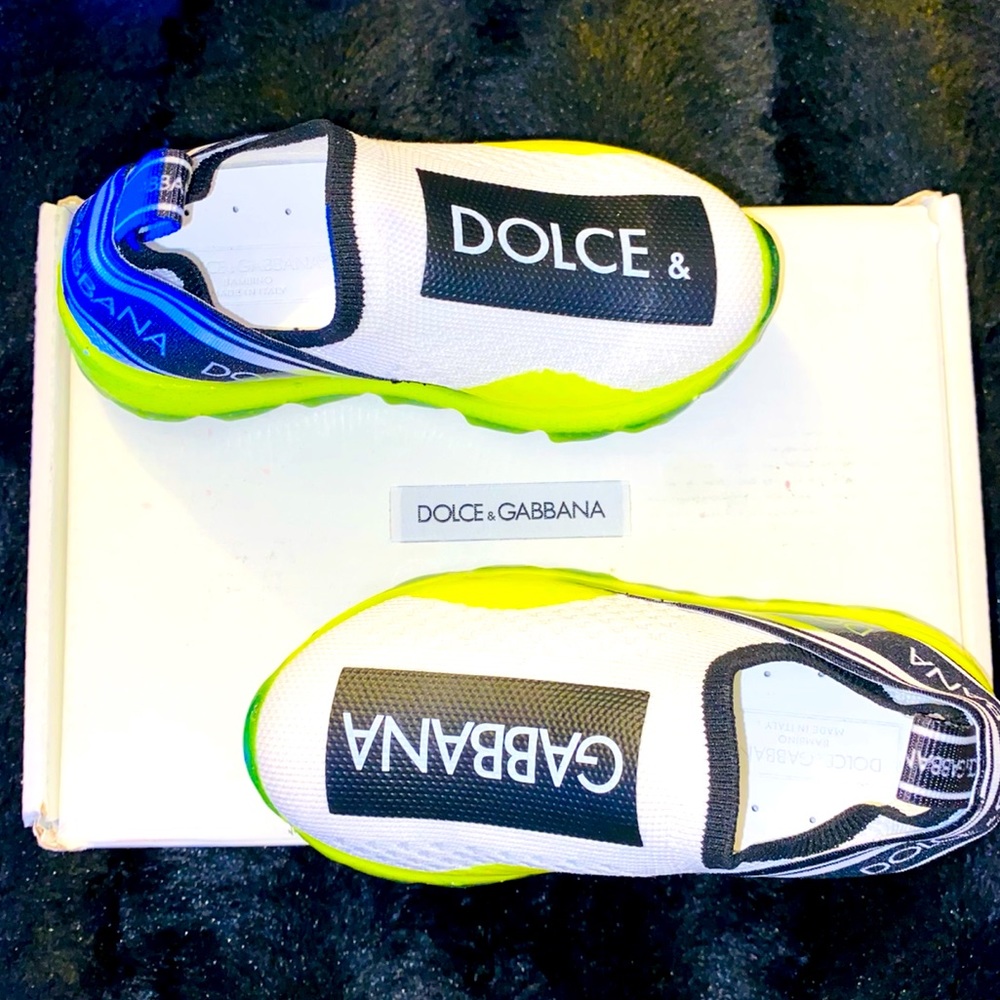 DOLCE & GABBANA KIDS Sorrento Melt Logo Slip-on